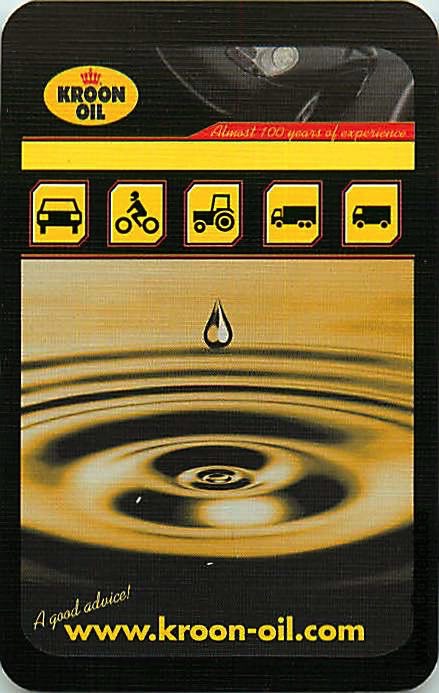 Single Swap Playing Cards Motor Oil Kroon Oil (PS01-15A) - Click Image to Close